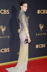 AMANDA CREW at 69th Annual Primetime EMMY Awards in Los Angeles 09/17/2017