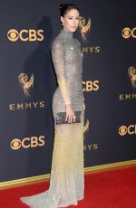 AMANDA CREW at 69th Annual Primetime EMMY Awards in Los Angeles 09/17/2017