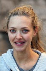 AMANDA SEYFRIED Makeup Free Out in Croatia 09/21/2017