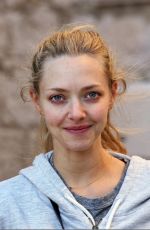 AMANDA SEYFRIED Makeup Free Out in Croatia 09/21/2017