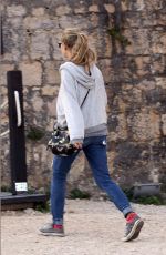 AMANDA SEYFRIED Makeup Free Out in Croatia 09/21/2017
