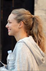 AMANDA SEYFRIED Makeup Free Out in Croatia 09/21/2017