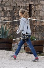 AMANDA SEYFRIED Makeup Free Out in Croatia 09/21/2017