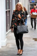 AMELIA LILY Leaves Wright Stuff in London 09/04/2017