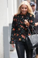 AMELIA LILY Leaves Wright Stuff in London 09/04/2017