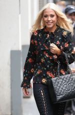 AMELIA LILY Leaves Wright Stuff in London 09/04/2017