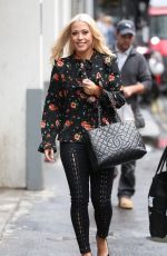 AMELIA LILY Leaves Wright Stuff in London 09/04/2017