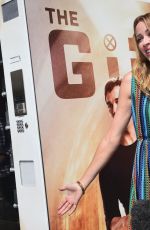 AMY ACKER at The Gifted Vending Machine Stunt at The Grove in Los Angeles 09/24/2017