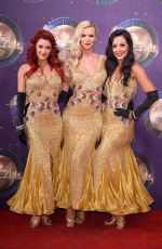 AMY DOWDEN at Strictly Come Dancing 2017 Launch in London 08/28/2017