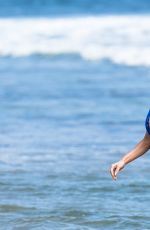 ANA BRAGA in Bikini on the Beach in Malibu 09/14/2017