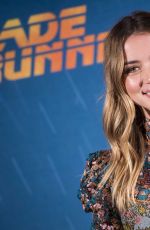 ANA DE ARMAS at Blade Runer 2049 Photocall in Madrid 09/19/2017