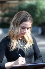 ANA DE ARMAS Out and About in Madrid 09/19/2017