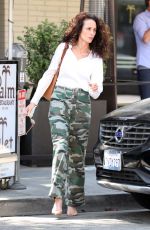 ANDIE MACDOWELL Out for Lunch in Beverly Hills 09/05/2017