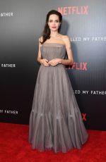 ANGELINA JOLIE at First They Killed My Father Premiere in New York 09/14/2017