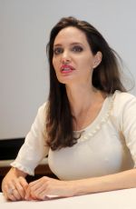 ANGELINA JOLIE at First They Killed My Father Press Conference in Beverly Hills 08/25/2017