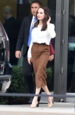 ANGELINA JOLIE at United Nations Headquarters in New York 09/14/2017