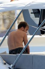 ANN KATHRIN BROMMEL in Bikini at a Yacht in Mallorca 09/07/2017