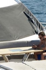 ANN KATHRIN BROMMEL in Bikini at a Yacht in Mallorca 09/07/2017
