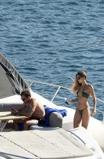 ANN KATHRIN BROMMEL in Bikini at a Yacht in Mallorca 09/07/2017