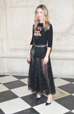 ANNABELLE WALLIS at Christian Dior Fashion Show in Paris 09/26/2017
