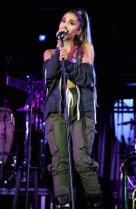 ARIANA GRANDE Performs at A Concert for Charlottesville at University of Virginia