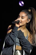 ARIANA GRANDE Performs at A Concert for Charlottesville at University of Virginia