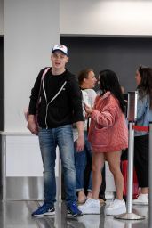 ARIEL WINTER at LAX Airport in Los Angeles 09/22/2017