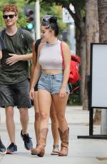 ARIEL WINTER in Cut-off Out in Los Angeles 09/04/2017