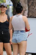 ARIEL WINTER in Cut-off Out in Los Angeles 09/04/2017