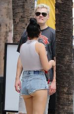 ARIEL WINTER in Cut-off Out in Los Angeles 09/04/2017
