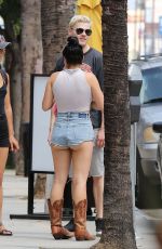 ARIEL WINTER in Cut-off Out in Los Angeles 09/04/2017