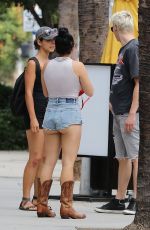 ARIEL WINTER in Cut-off Out in Los Angeles 09/04/2017