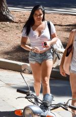 ARIEL WINTER in Daisy Dukes Out and About in Los Angeles 08/28/2017