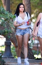 ARIEL WINTER in Daisy Dukes Out and About in Los Angeles 08/28/2017
