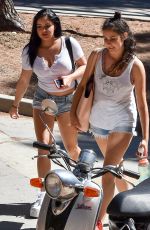 ARIEL WINTER in Daisy Dukes Out and About in Los Angeles 08/28/2017