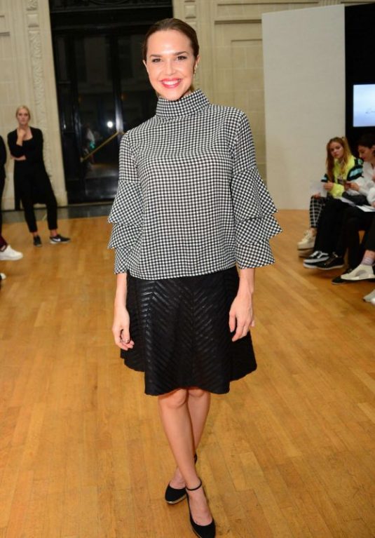 ARIELLE KEBBEL at Cristina Fidelskaya Fashion Show in Paris 09/28/2017
