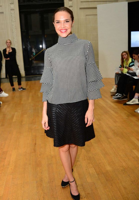 ARIELLE KEBBEL at Cristina Fidelskaya Fashion Show in Paris 09/28/2017