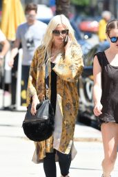 ASHLEE SIMPSON Out Shopping in Los Angeles 09/18/2017