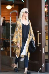 ASHLEE SIMPSON Out Shopping in Los Angeles 09/18/2017
