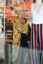 ASHLEE SIMPSON Out Shopping in Los Angeles 09/18/2017