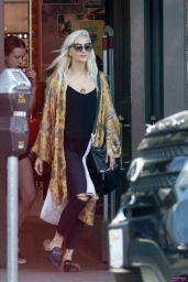 ASHLEE SIMPSON Out Shopping in Los Angeles 09/18/2017