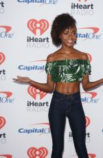ASHLEIGH MURRAY at Iheartradio Music Festival in Las Vegas 09/23/2017