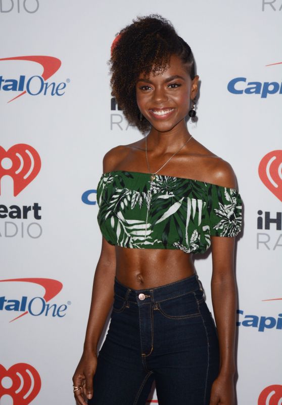 ASHLEIGH MURRAY at Iheartradio Music Festival in Las Vegas 09/23/2017 ...