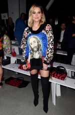 ASHLEY BENSON at Jeremy Scott Fashion Show at New York Fashion Week 09/08/2017