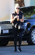 ASHLEY BENSON Heading to a Hair Salon in West Hollywood 09/29/2017