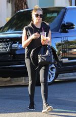 ASHLEY BENSON Heading to a Hair Salon in West Hollywood 09/29/2017