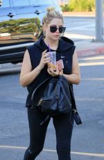ASHLEY BENSON Heading to a Hair Salon in West Hollywood 09/29/2017