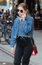 ASHLEY BENSON Out and About in New York 09/15/2017