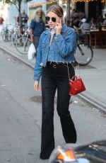 ASHLEY BENSON Out and About in New York 09/15/2017