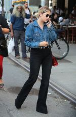 ASHLEY BENSON Out and About in New York 09/15/2017